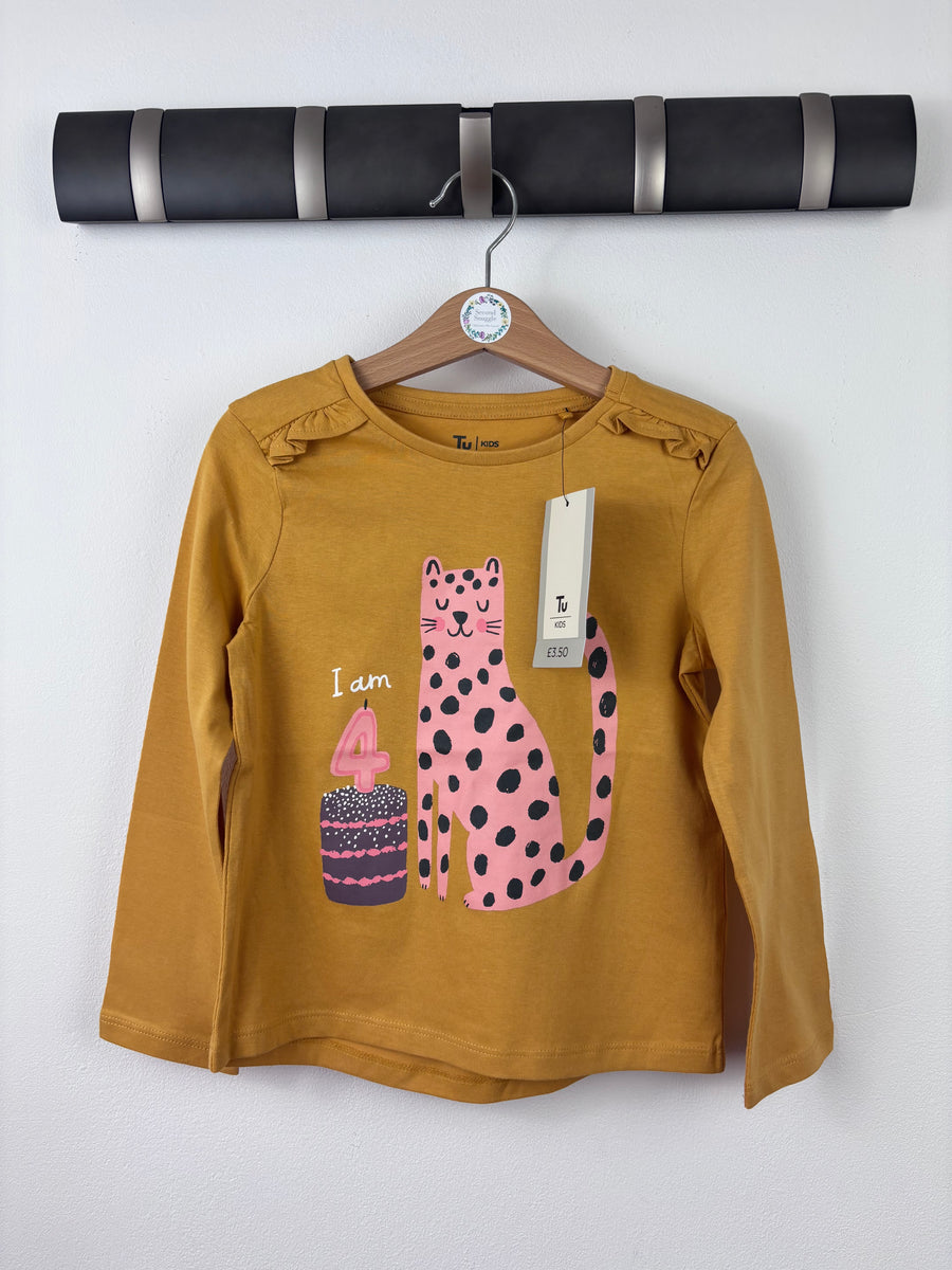 Tu Birthday Top 4-5 Years-Tops-Second Snuggle Preloved
