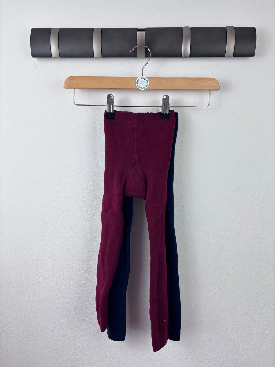 Lilly & Dan 2 Pack Leggings 3-4 Years-Leggings-Second Snuggle Preloved