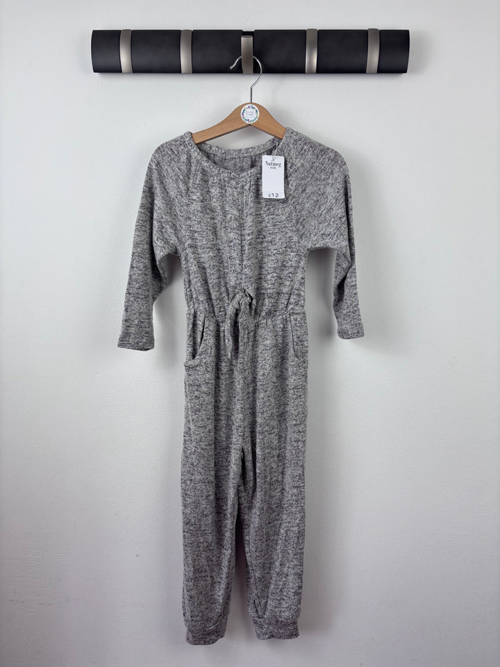 Nutmeg Grey Jumpsuit 4-5 Years-Jump Suits-Second Snuggle Preloved