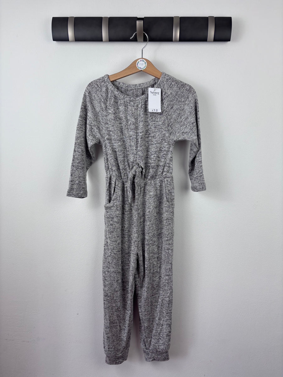 Nutmeg Grey Jumpsuit 4-5 Years-Jump Suits-Second Snuggle Preloved