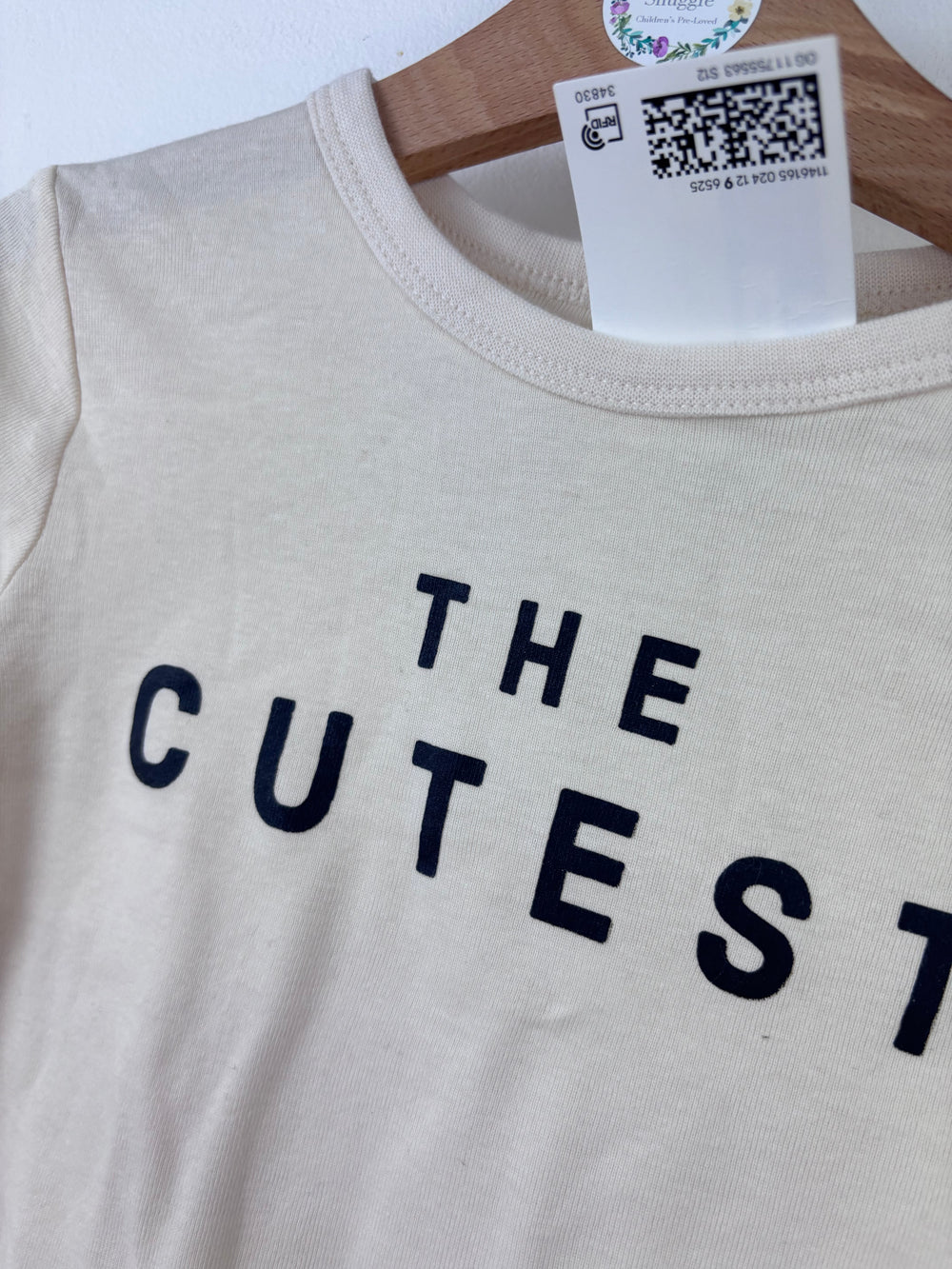 H&M Cream Bodysuit 3-4 Years-Vests-Second Snuggle Preloved