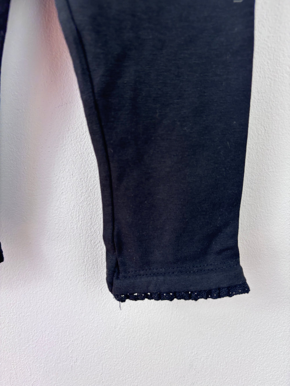 Matalan Black Leggings 4 Years-Leggings-Second Snuggle Preloved