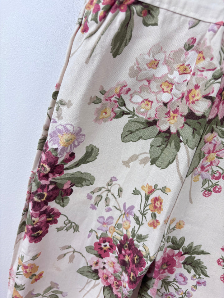 Handmade Floral Jumpsuit 3-4 Years-Rompers-Second Snuggle Preloved