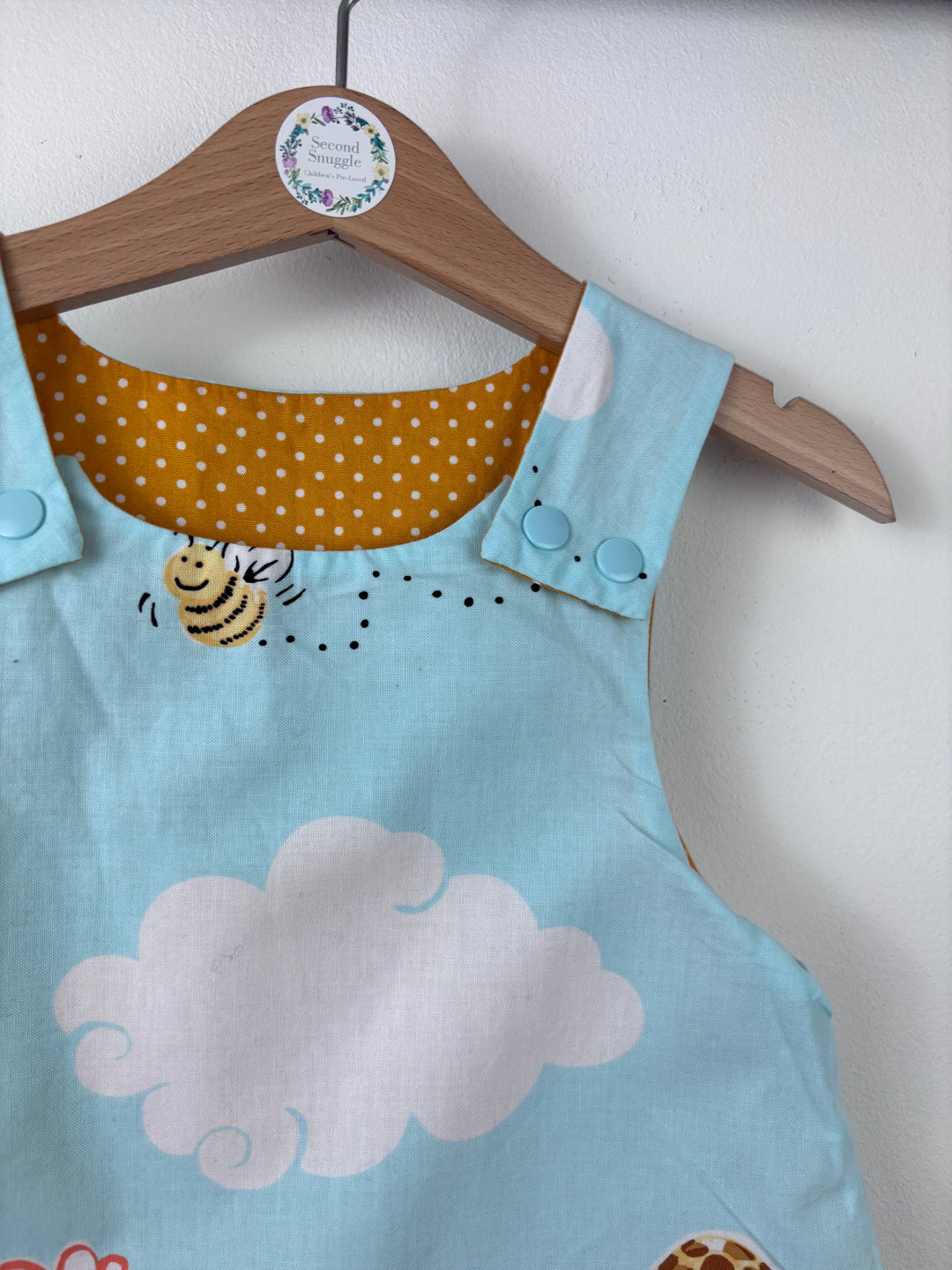 Handmade Animal Print Dress 3-4 Years-Dresses-Second Snuggle Preloved