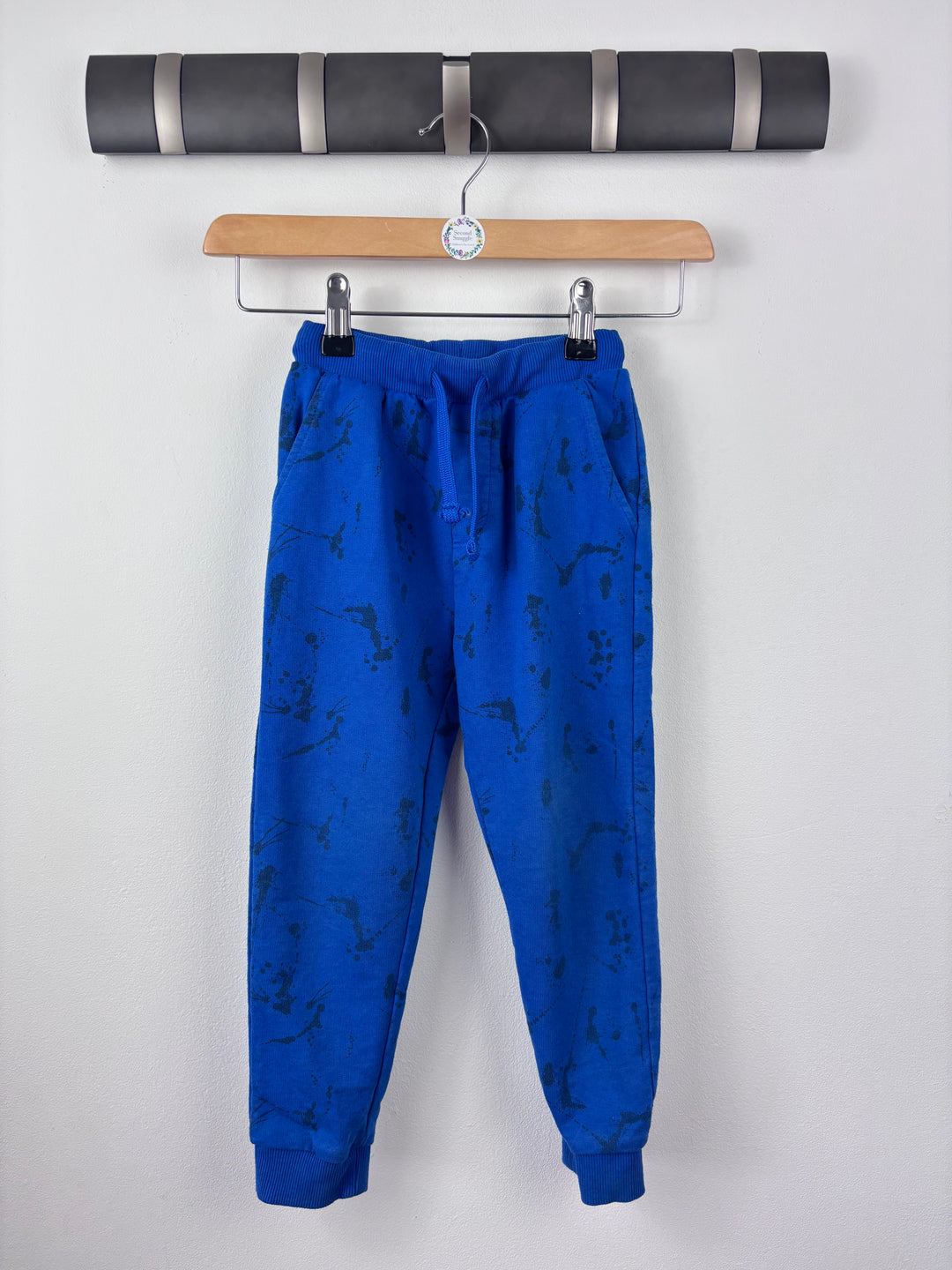Very Blue Joggers 4-5 Years-Trousers-Second Snuggle Preloved