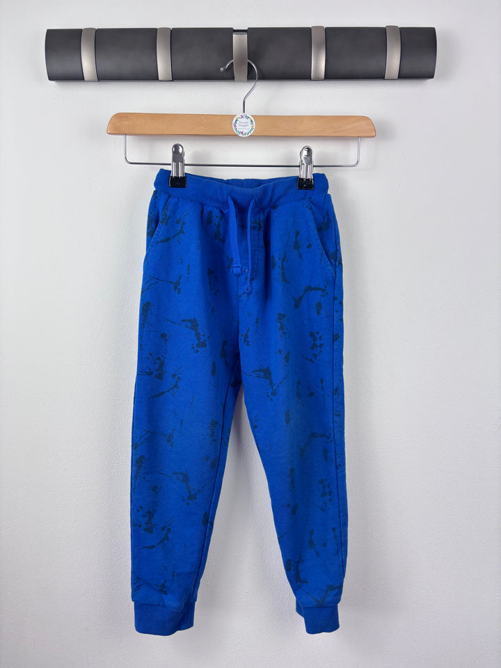 Very Blue Joggers 4-5 Years-Trousers-Second Snuggle Preloved