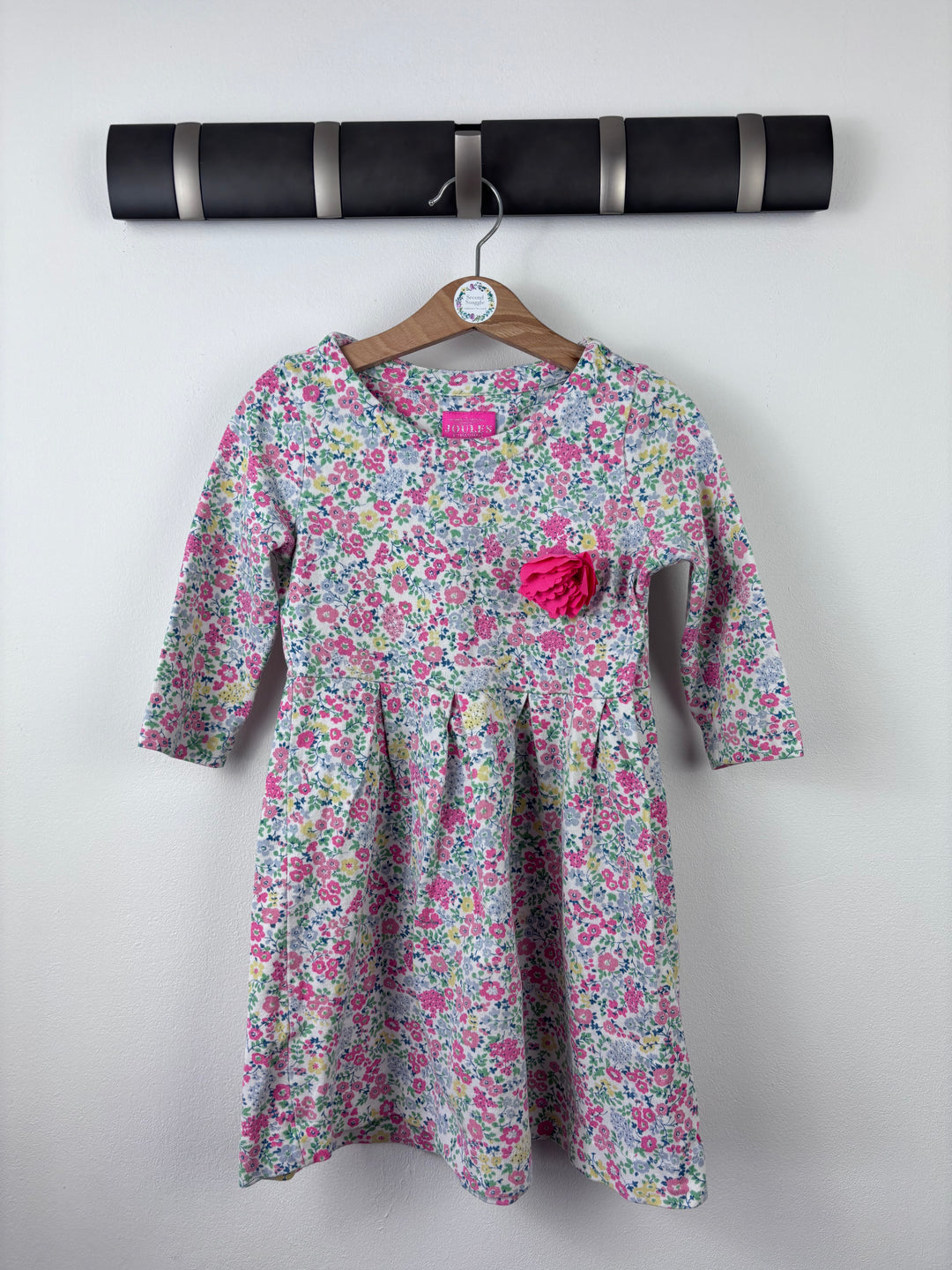 Joules Floral Dress 3-4 Years-Dresses-Second Snuggle Preloved