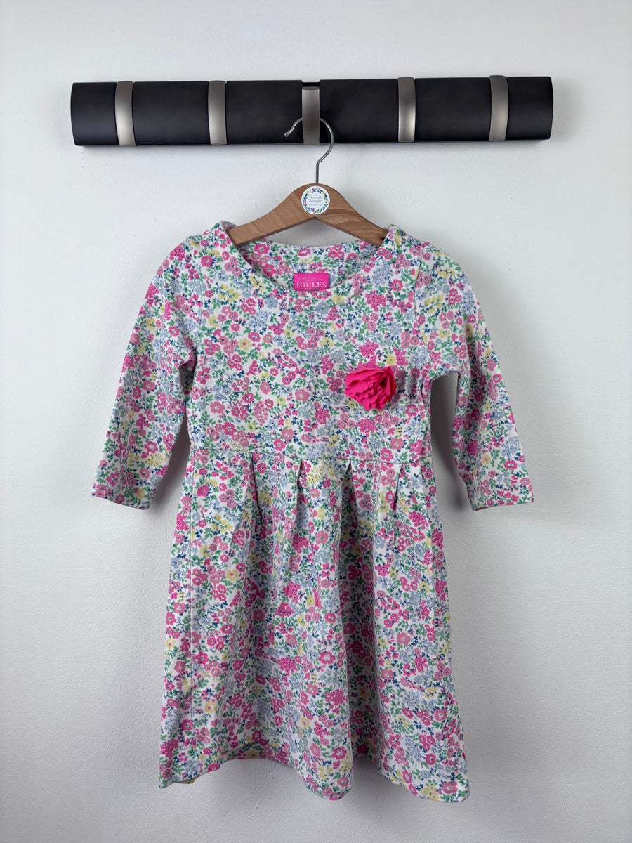 Joules Floral Dress 3-4 Years-Dresses-Second Snuggle Preloved