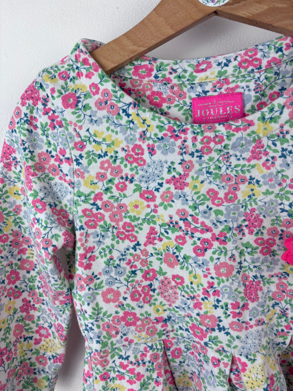 Joules Floral Dress 3-4 Years-Dresses-Second Snuggle Preloved