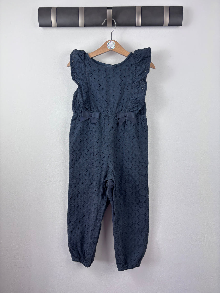 Max Studio Navy Jumpsuit 4-5 Years-Rompers-Second Snuggle Preloved