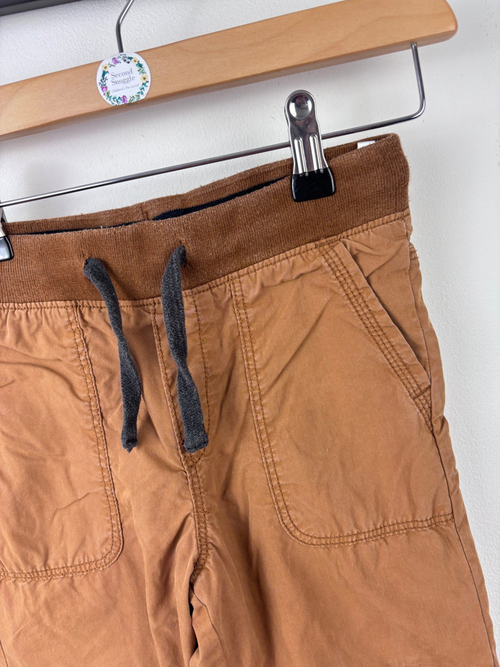 H&M Brown Trousers 5-6 Years-Trousers-Second Snuggle Preloved