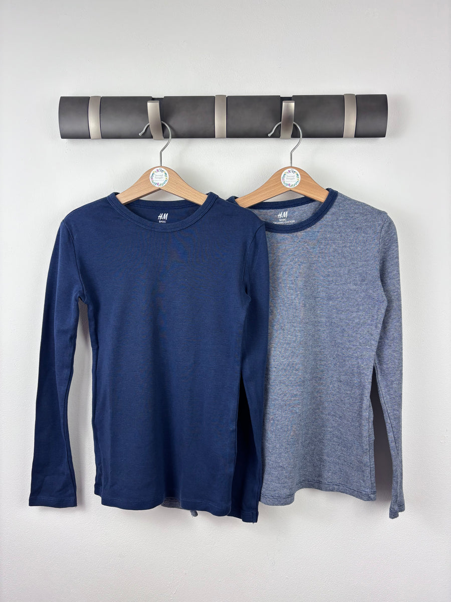 H&M Set Of Long Sleeve Tops 6-8 Years-Tops-Second Snuggle Preloved