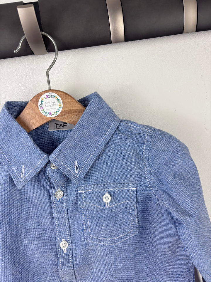 Fred & Flo Denim Shirt 18-24 Months