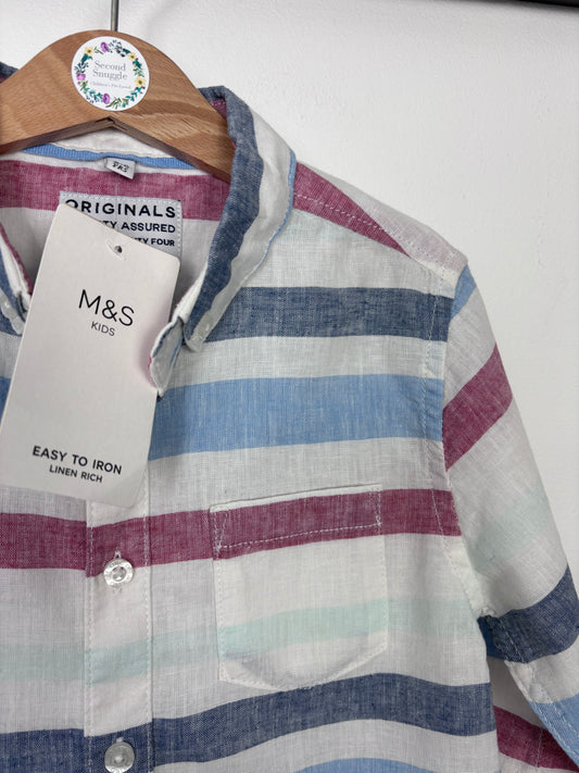 M&S 5-6 Years-Shirts-Second Snuggle Preloved