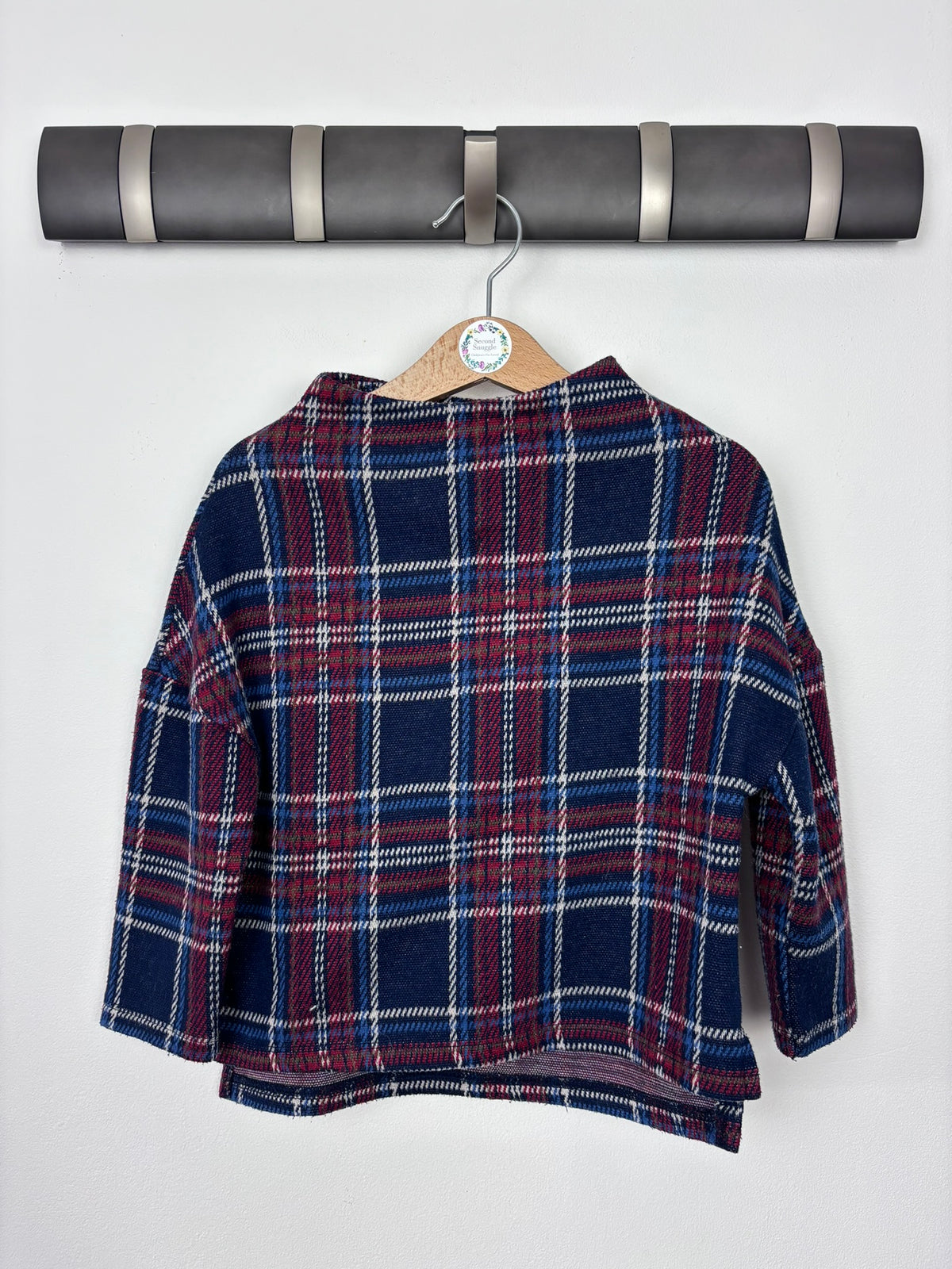 Next Checkered Top 4 Years-Tops-Second Snuggle Preloved