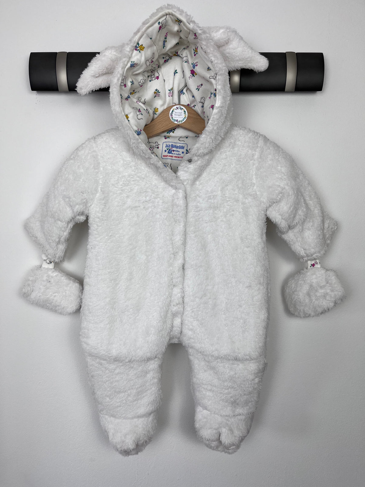 JoJo Maman Bebe 0-3 Months-All In One-Second Snuggle Preloved