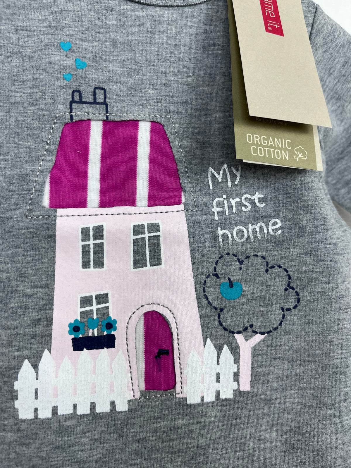 Name It My First Home Top 2-4 Months-Tops-Second Snuggle Preloved