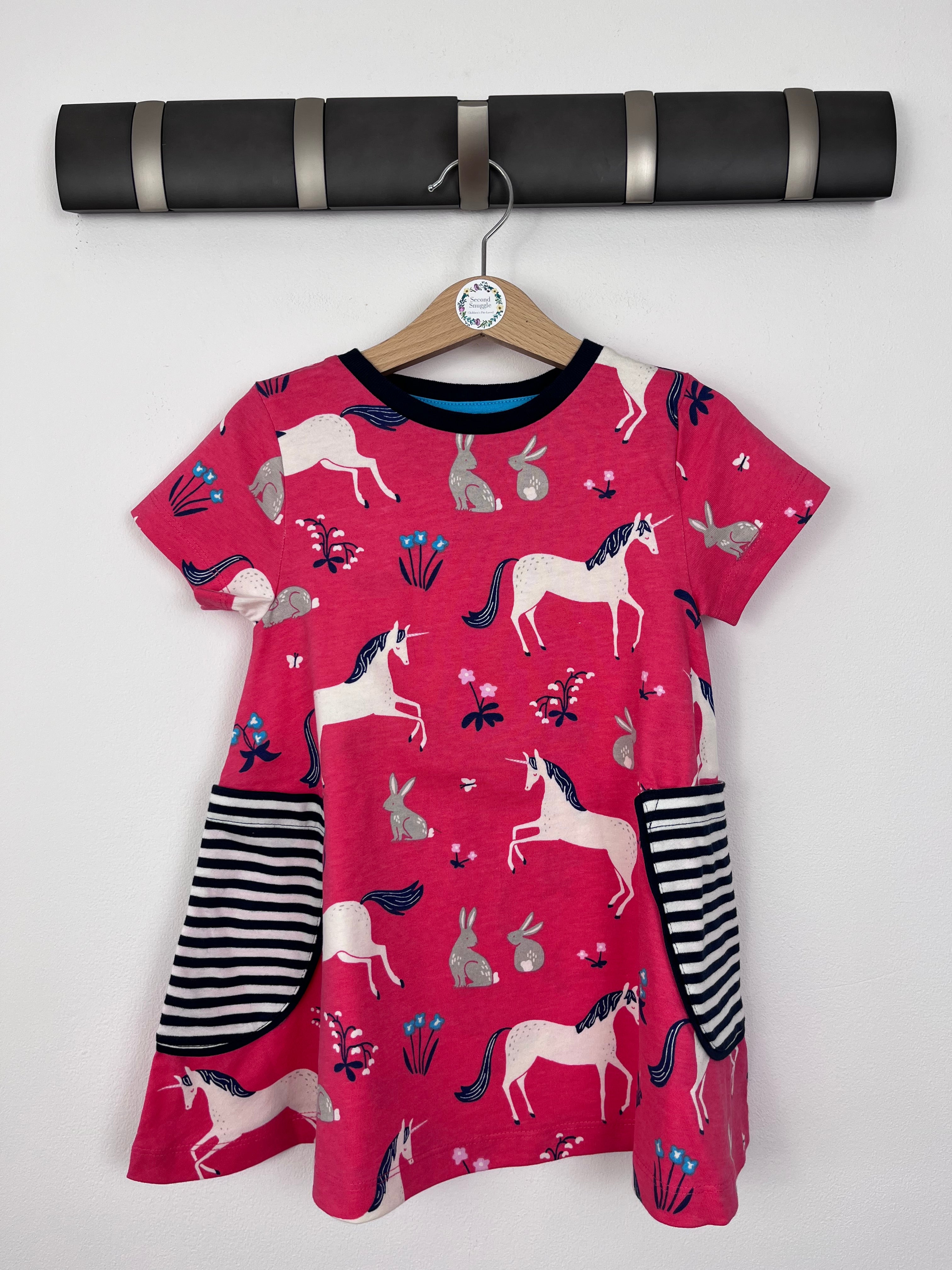 Boden Pink Unicorn Tunic-Dresses-Second Snuggle Preloved