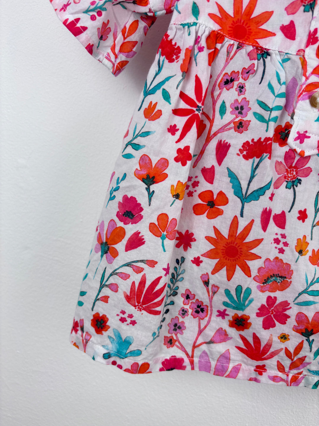 Hatley Floral Dress 6-9 Months-Dresses-Second Snuggle Preloved