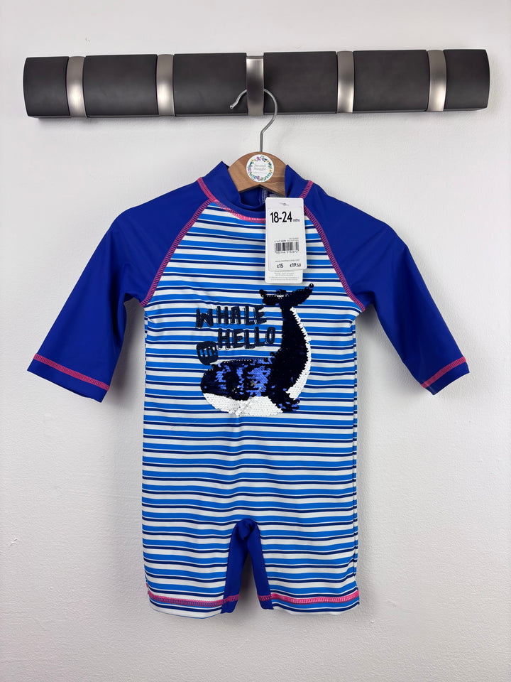 Mothercare Whale Swimsuit 18-24 Months-Swimming-Second Snuggle Preloved