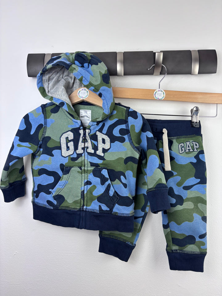 Gap Camo Tracksuit 9-12 Months-Sets-Second Snuggle Preloved