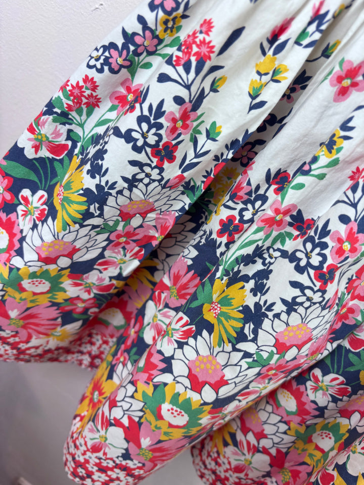 John Lewis Flower Border Dress 8 Years-Dresses-Second Snuggle Preloved