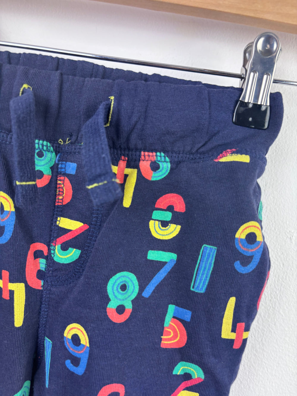 Mothercare Number Print Joggers 12-18 Months-Trousers-Second Snuggle Preloved