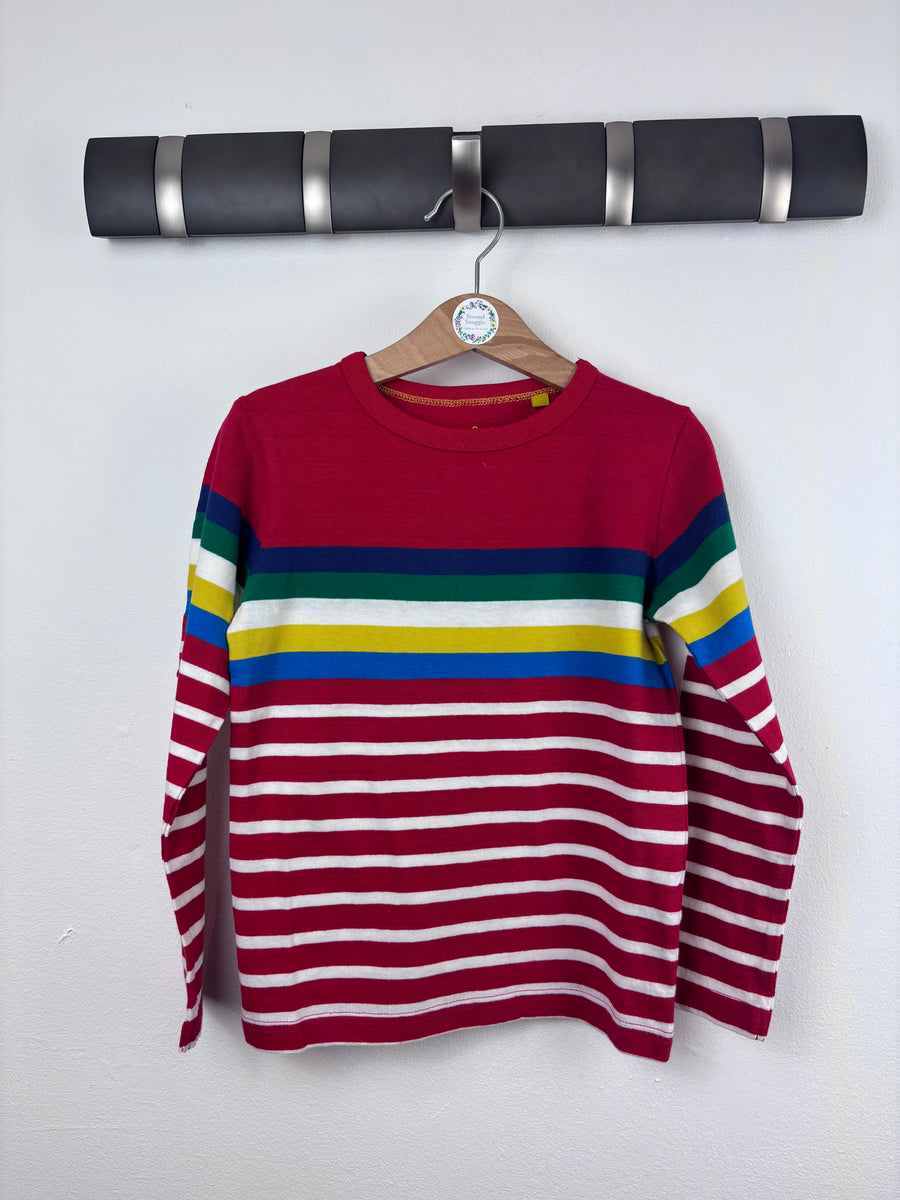 Mini Boden Stripe Top 4-5 Years-Tops-Second Snuggle Preloved