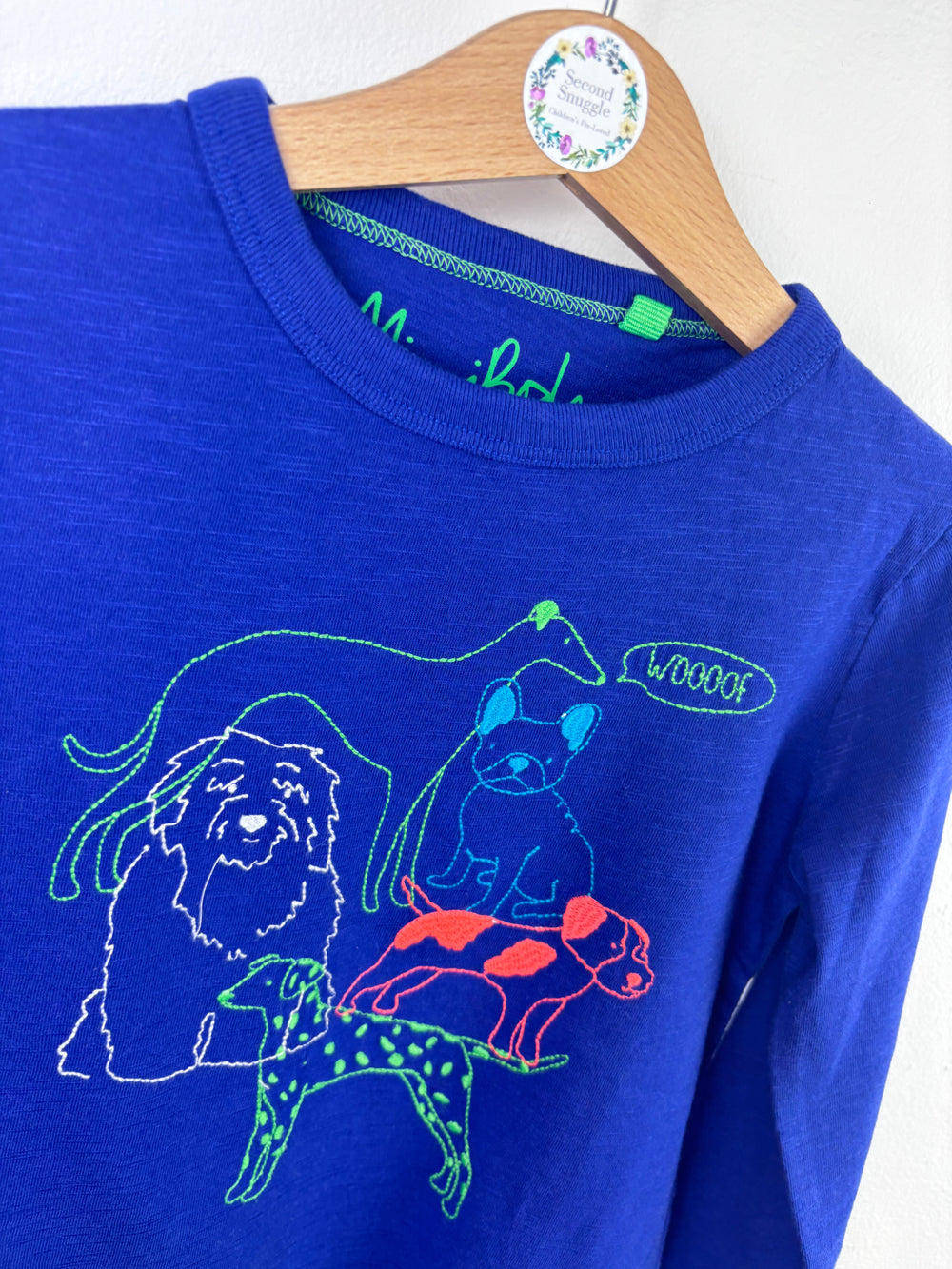 Mini Boden Dog Print Top 5-6 Years-Tops-Second Snuggle Preloved