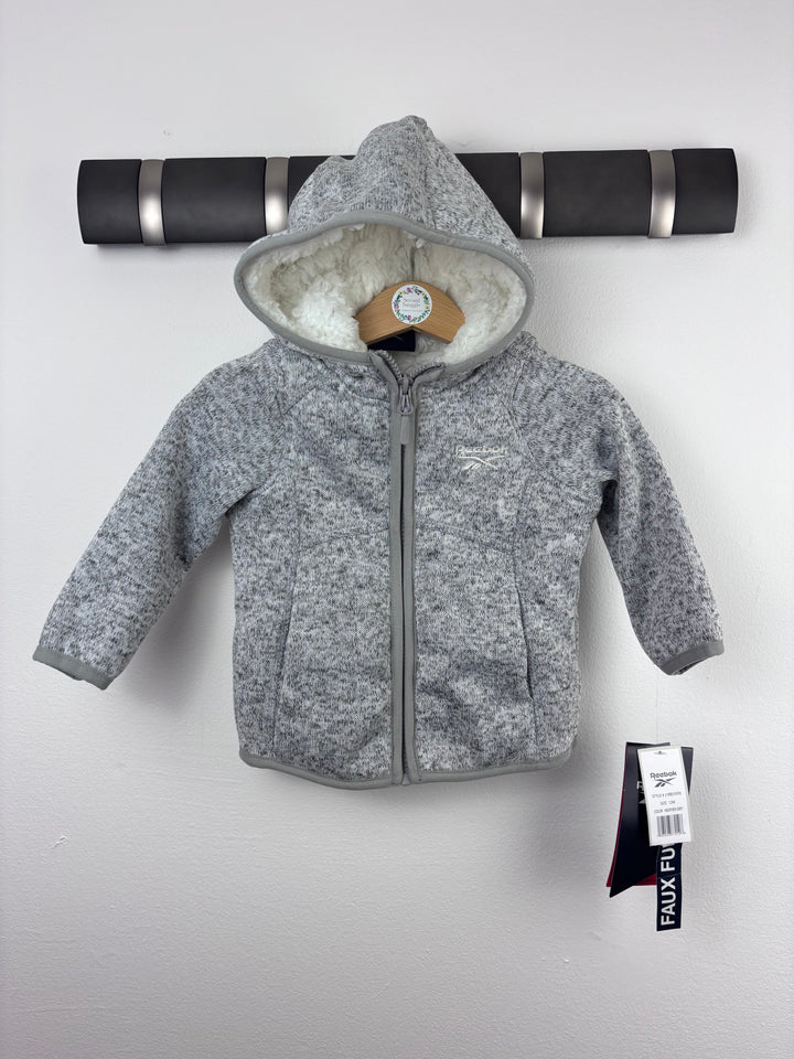 Reebok Hooded Jacket 12 Months-Jackets-Second Snuggle Preloved