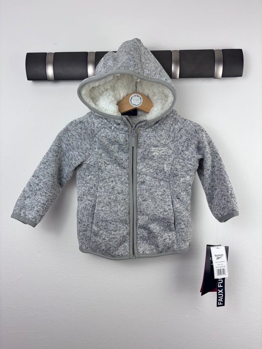 Reebok Hooded Jacket 12 Months-Jackets-Second Snuggle Preloved