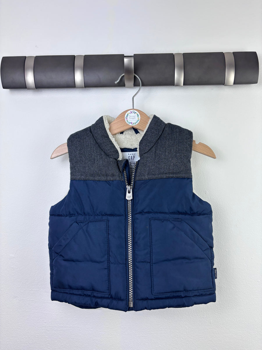 Gap Padded Gilet 12-18 Months-Gilets-Second Snuggle Preloved