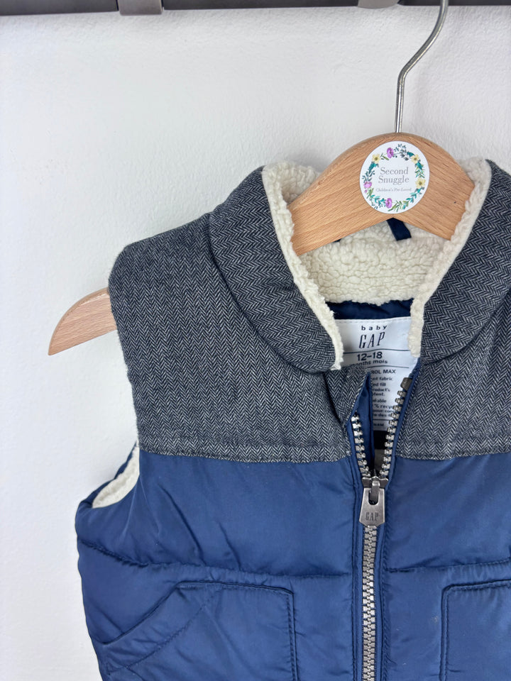 Gap Padded Gilet 12-18 Months-Gilets-Second Snuggle Preloved