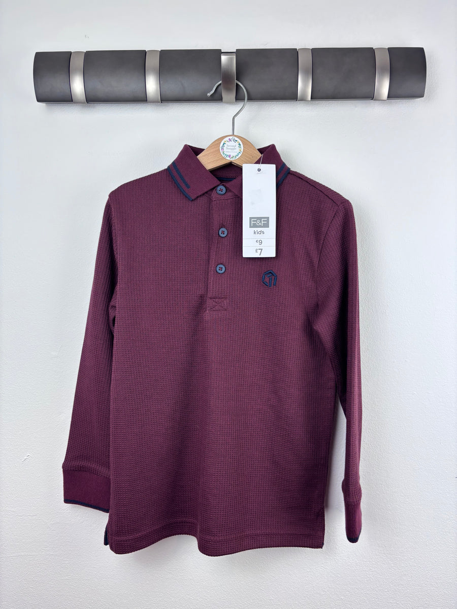 F&F Polo Top 5-6 Years-Tops-Second Snuggle Preloved