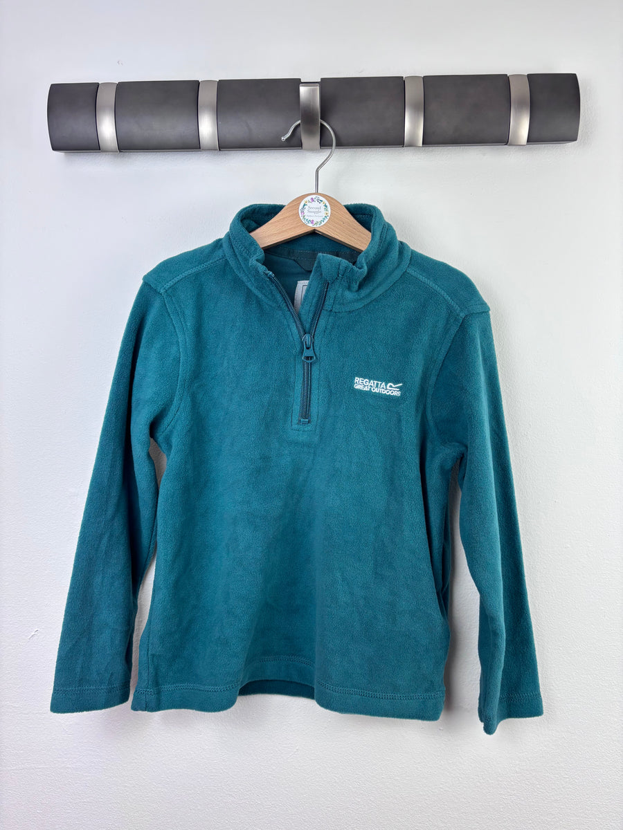 Regatta Teal Fleece 5-6 Years-Fleeces-Second Snuggle Preloved