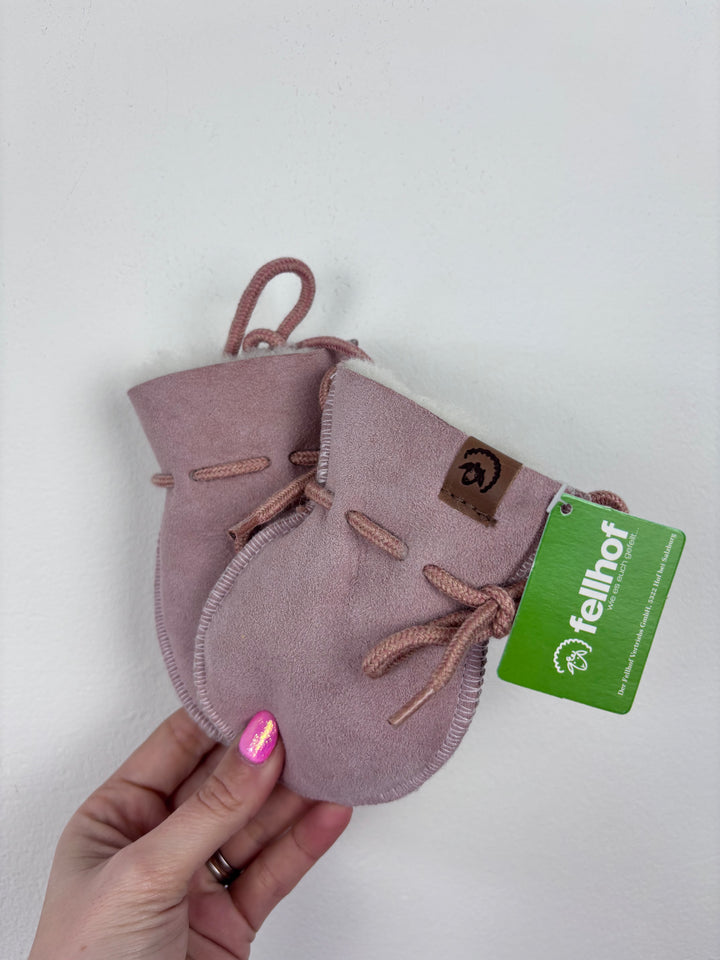 Fellhof Sheepskin Mittens 0-9 Months-Mittens-Second Snuggle Preloved