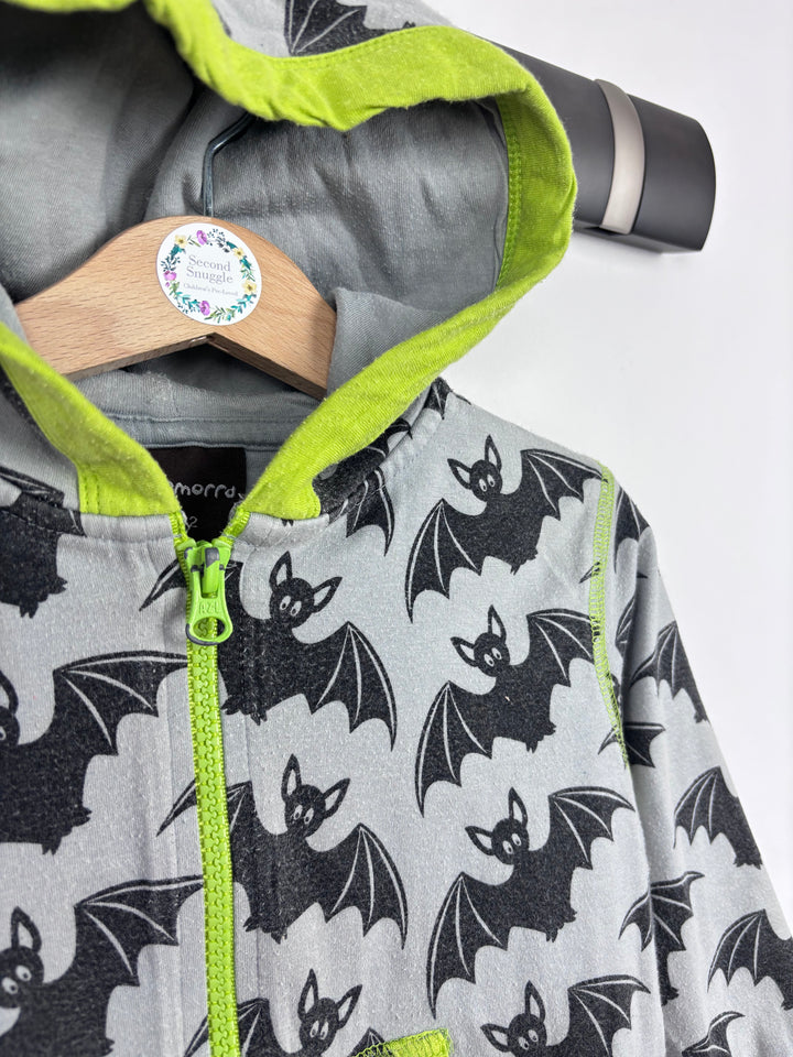 Maxomorra Bats Hoodie 86/92 (18-24 Months)-Hoodies-Second Snuggle Preloved