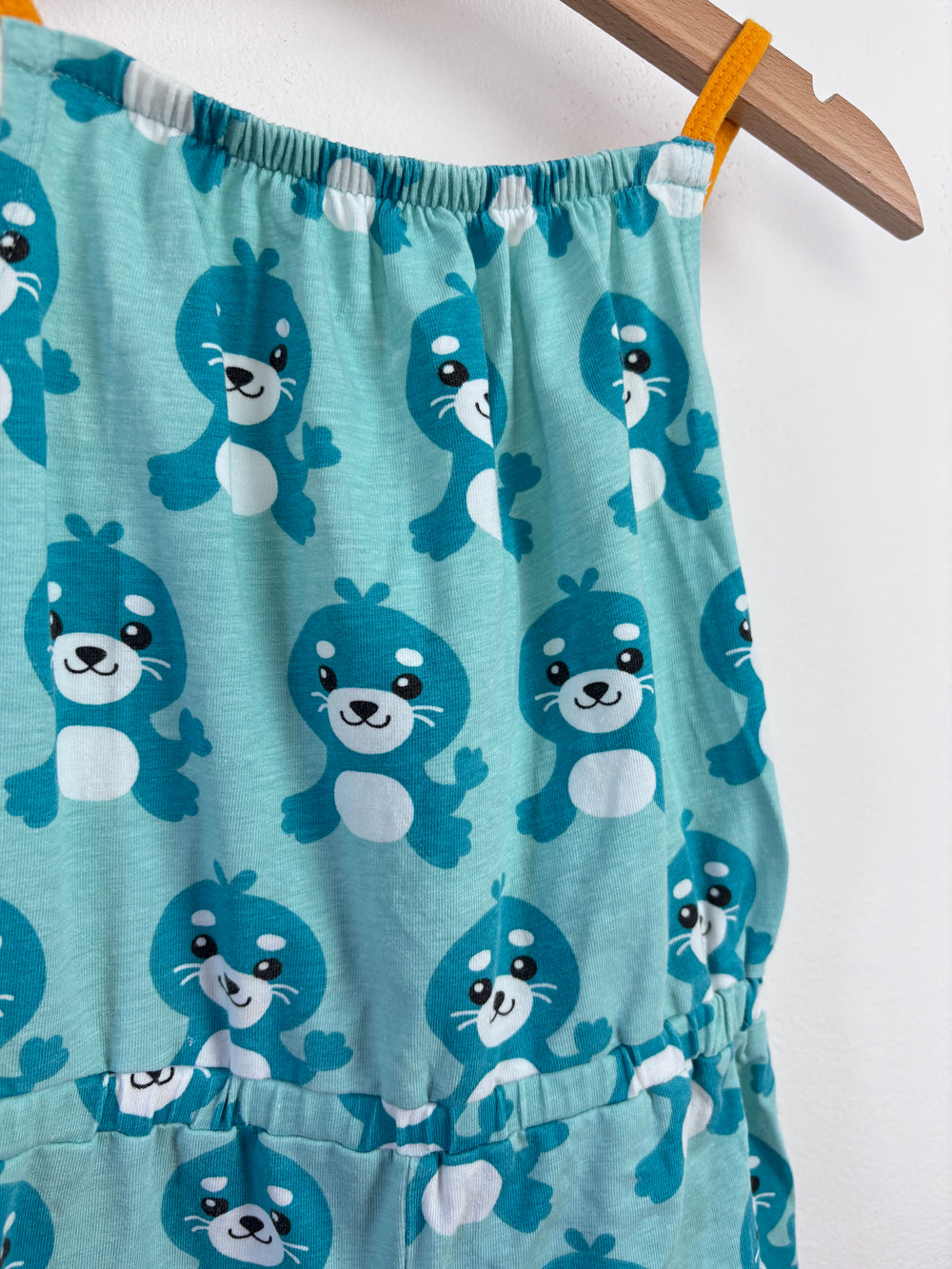 Maxomorra Seal Playsuit 92 (18-24 Months)-Play Suits-Second Snuggle Preloved