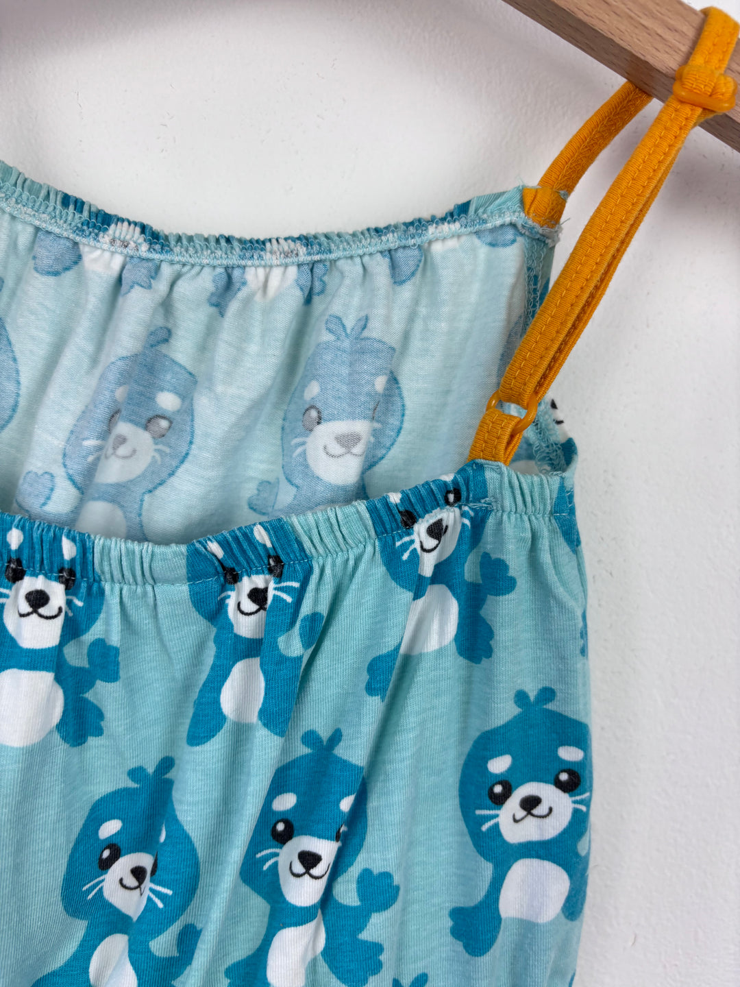 Maxomorra Seal Playsuit 92 (18-24 Months)-Play Suits-Second Snuggle Preloved