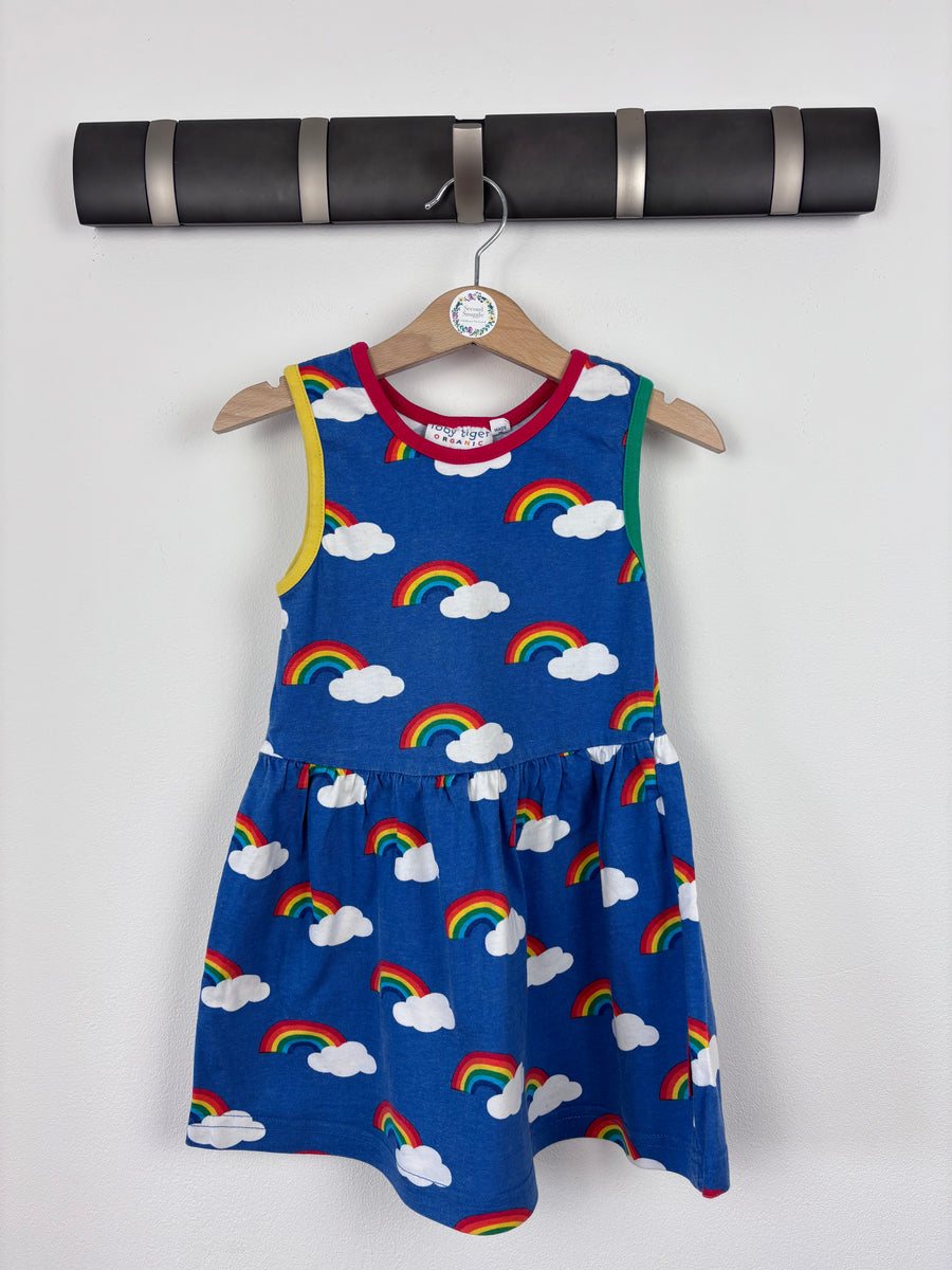 Toby Tiger Rainbow Dress 1-2 Years-Dresses-Second Snuggle Preloved