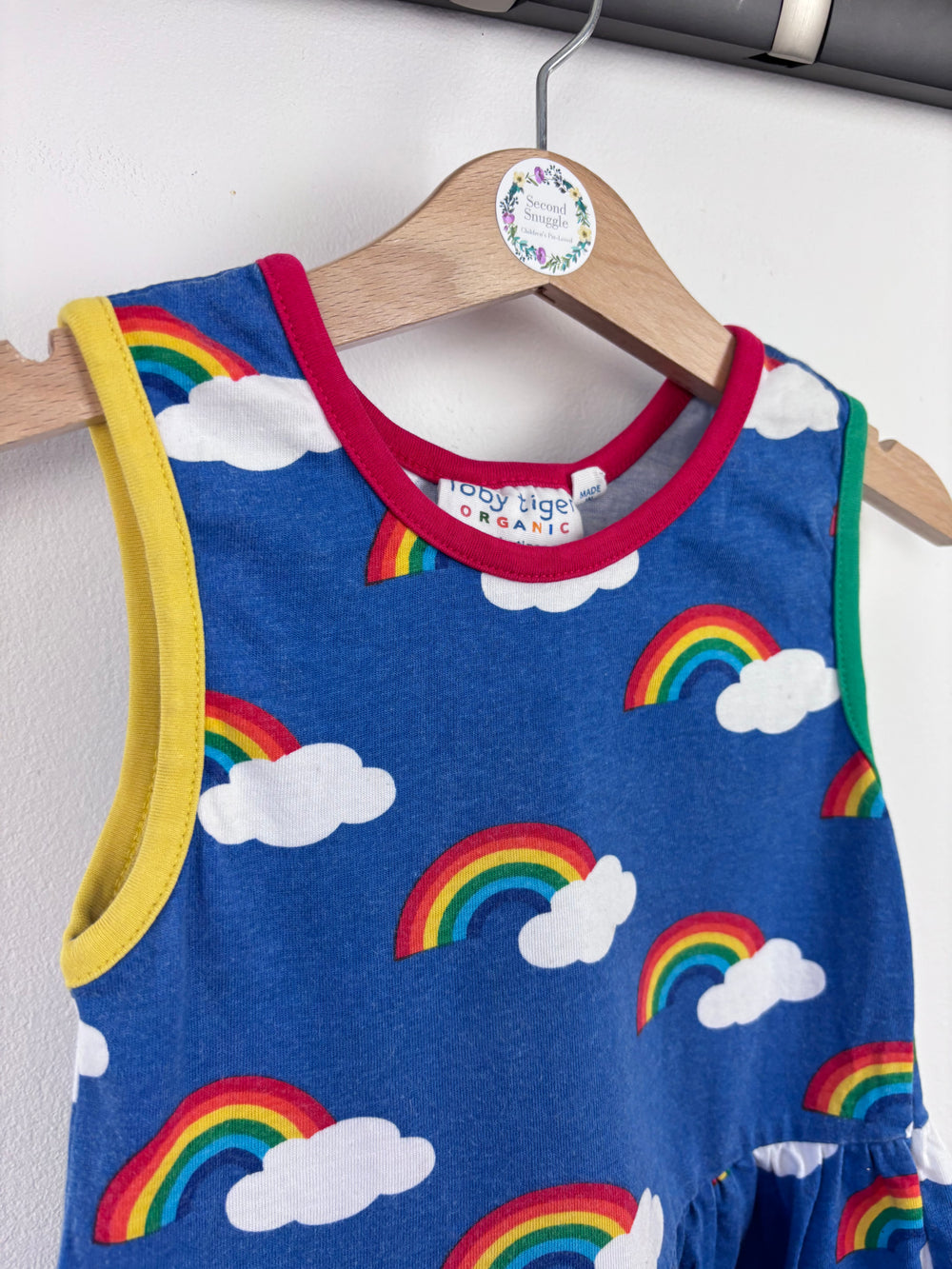 Toby Tiger Rainbow Dress 1-2 Years-Dresses-Second Snuggle Preloved