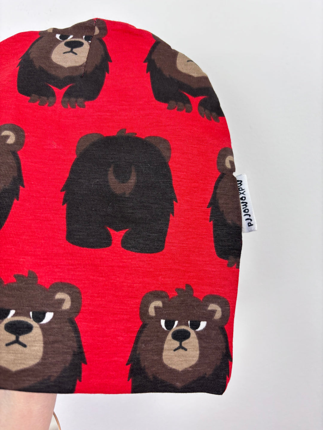 Maxomorra Bears Hat 6 Months (44/46)-Hats-Second Snuggle Preloved