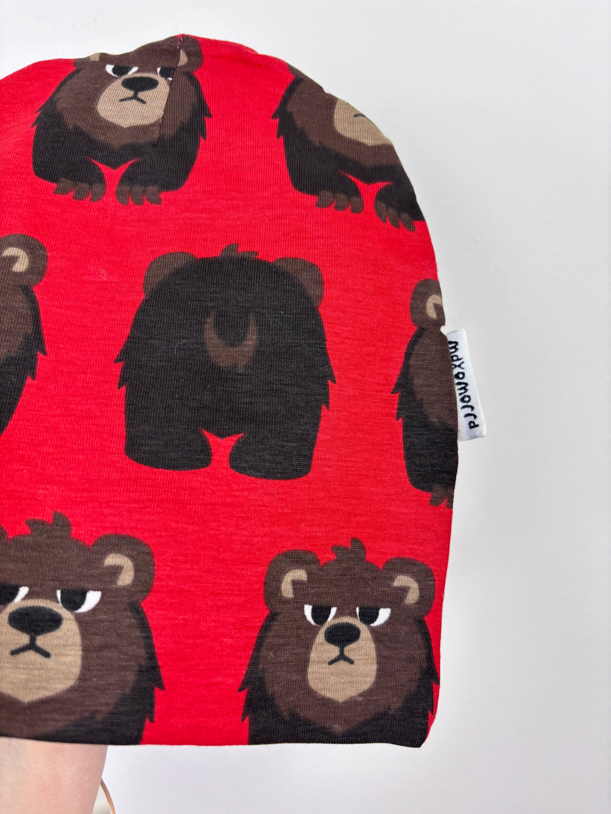 Maxomorra Bears Hat 6 Months (44/46)-Hats-Second Snuggle Preloved
