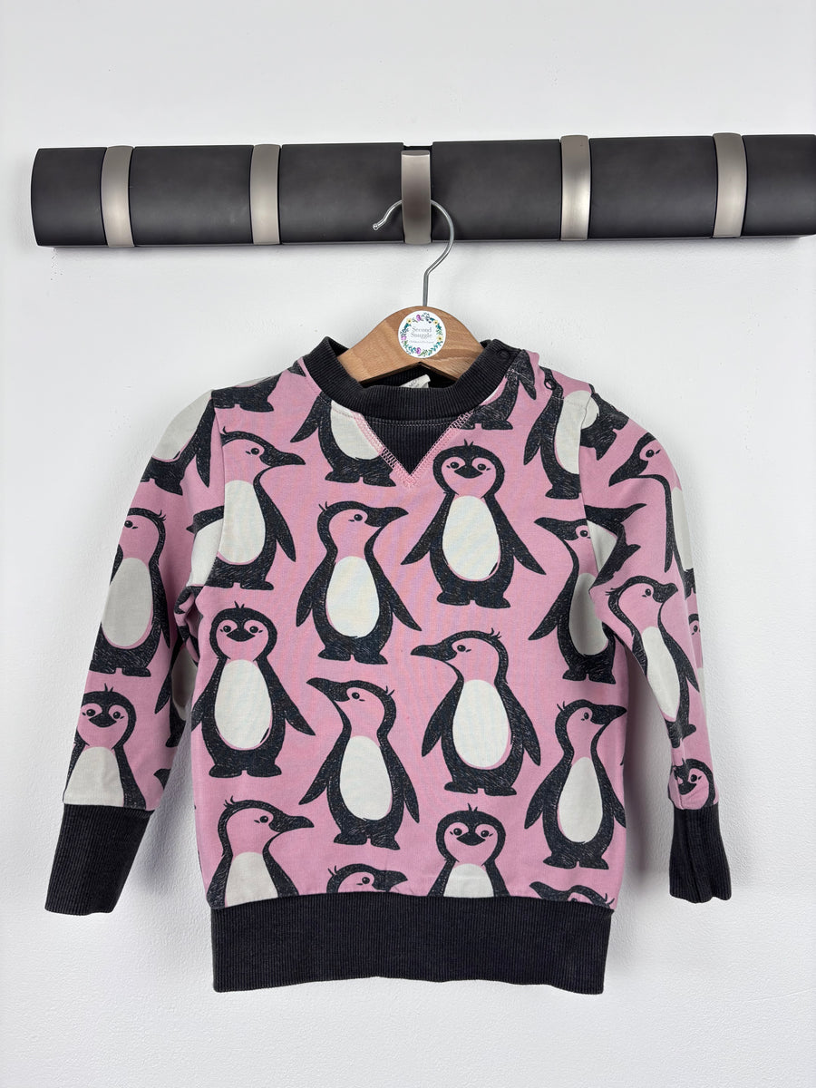 Maxomorra Penguin Jumper 18-24 Months-Jumpers-Second Snuggle Preloved