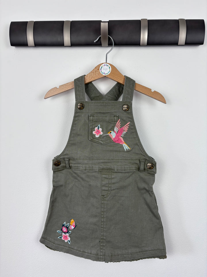 Mantaray Pinafore Dress 12-18 Months-Dresses-Second Snuggle Preloved