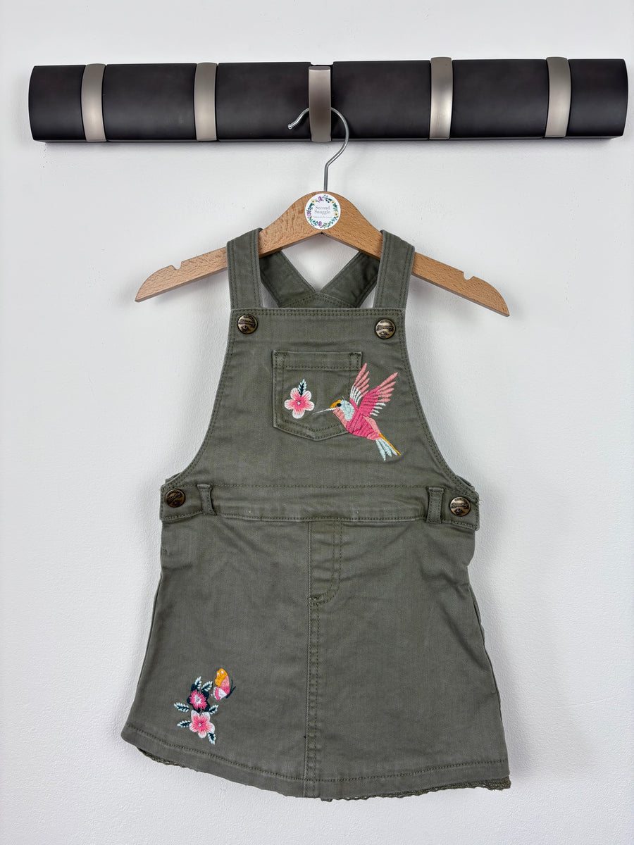 Mantaray Pinafore Dress 12-18 Months-Dresses-Second Snuggle Preloved