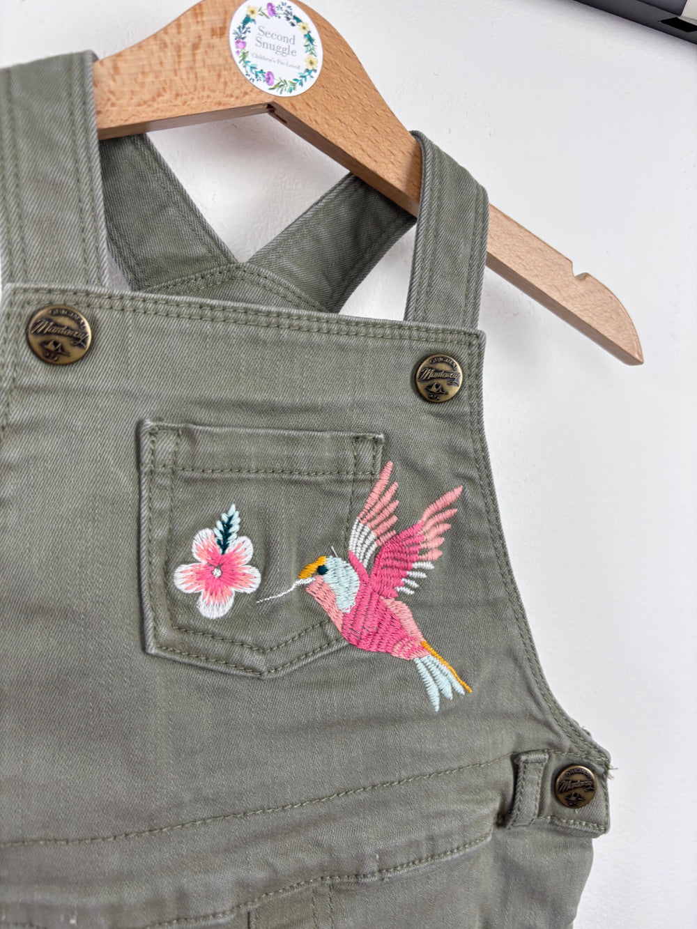 Mantaray Pinafore Dress 12-18 Months-Dresses-Second Snuggle Preloved