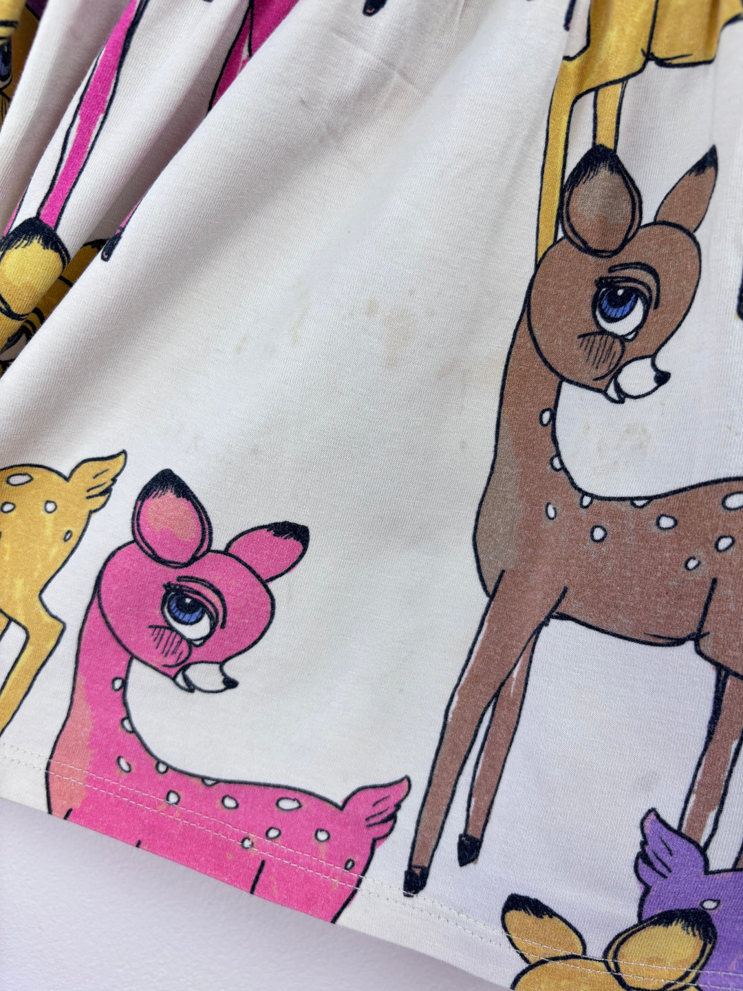 Mini Rodini Deer Dress 92/98 (2-3 Years)-Dresses-Second Snuggle Preloved