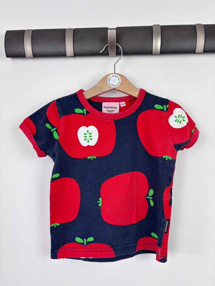 Mornomini Apples T-Shirt 92/98 (2-3 Years)-Tops-Second Snuggle Preloved