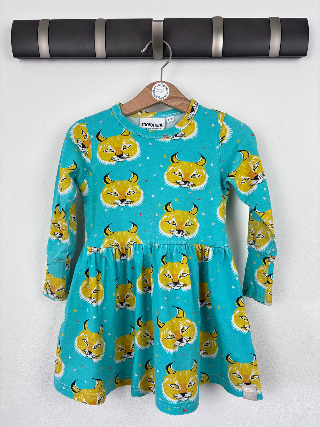Moromini Printed Dress 92/98 (2-3 Years)-Dresses-Second Snuggle Preloved